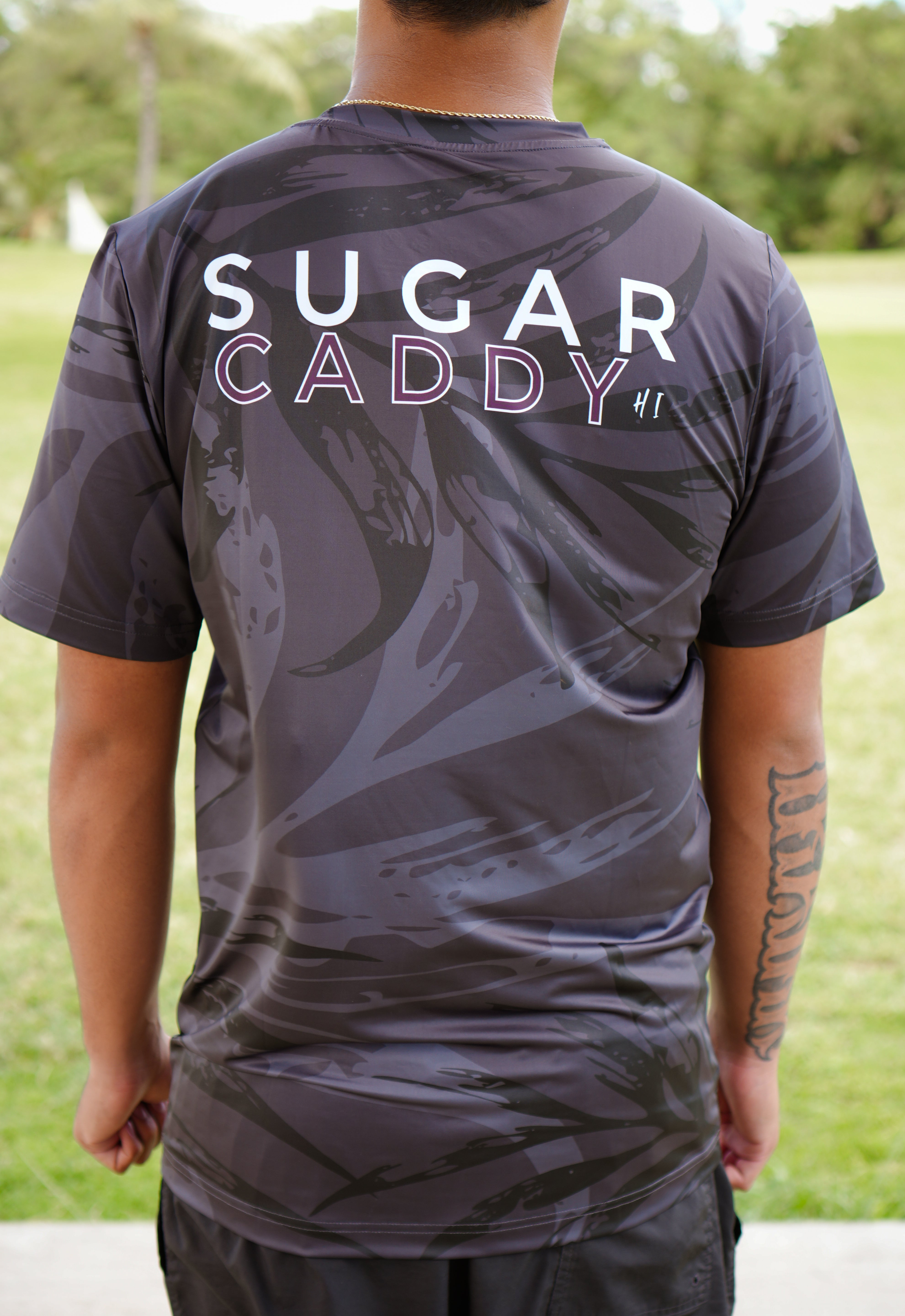 Black/Grey Palm Dri-Fit