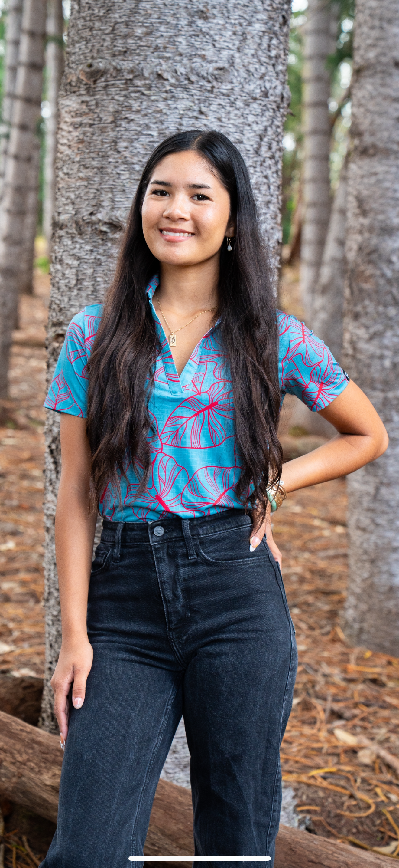 Red/Teal Kalo (Women)