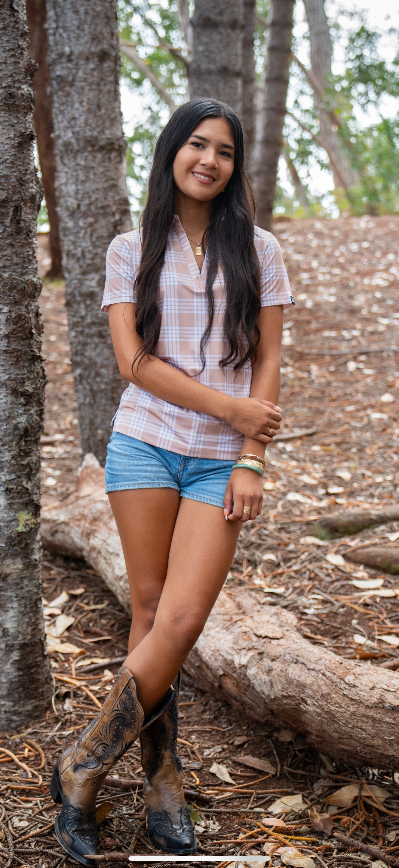 Beige Palaka (Women)