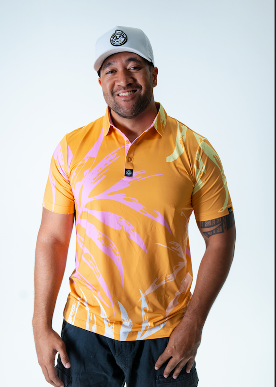 Orange/Lavender Palms