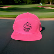 SC 7 Panel Hot Pink SnapBack