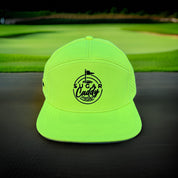 SC 7 Panel Chartreuse Snapback