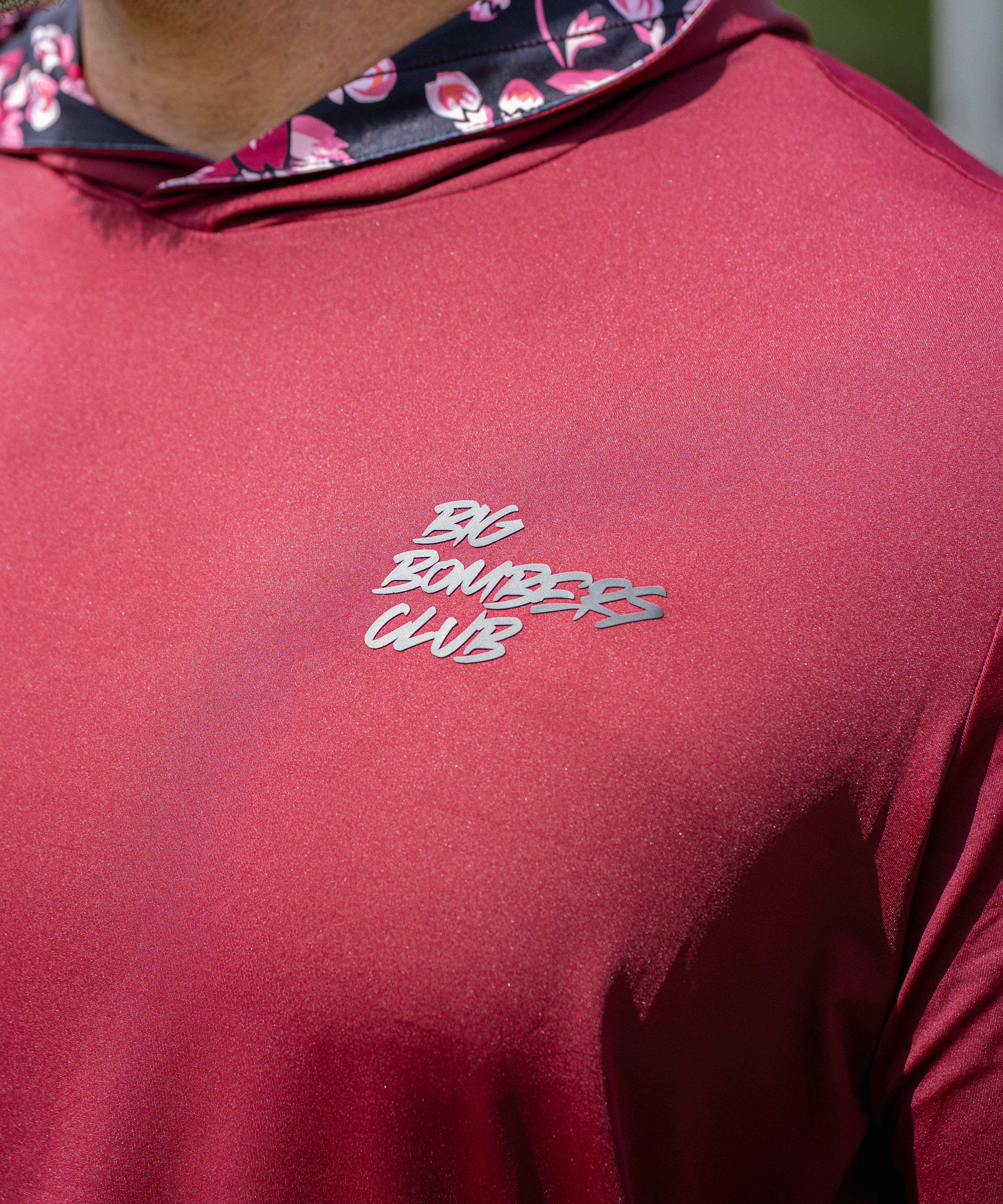 Sugar Caddy UPF 50+ performance sun hoodie designed in Hawaii for golf and outdoor activities
