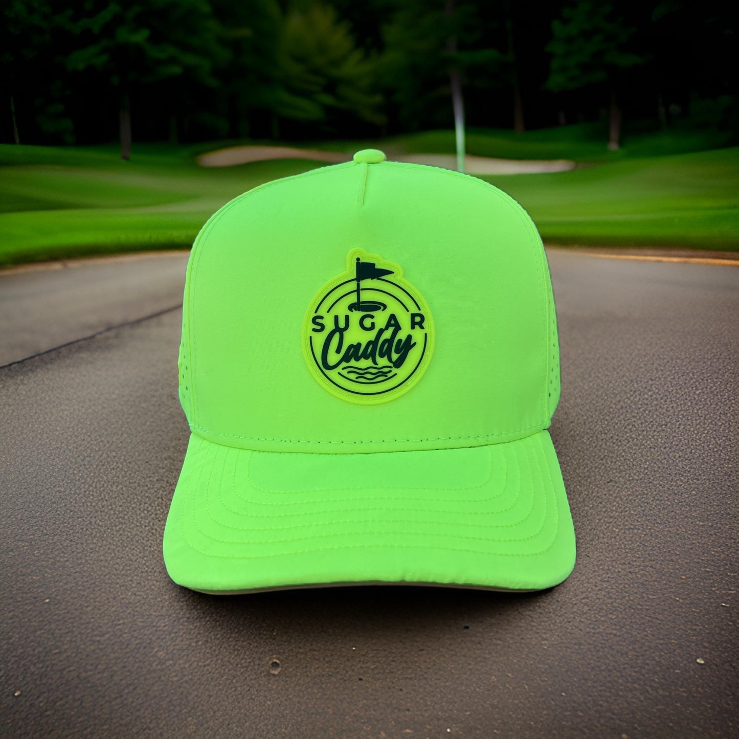 SC 5 Panel Chartreuse Snapback