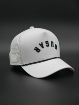 White "Sugar" 5 Panel Hat