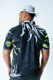 Black/Yellow  Palms