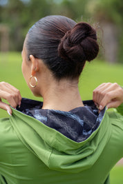 Sugar Caddy UPF 50+ performance sun hoodie designed in Hawaii for golf and outdoor activities
