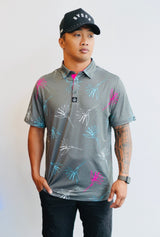PInk/Teal BOP – Men's Hawai'i Golf Polo