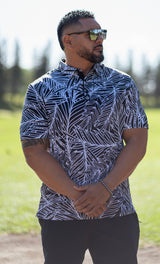 Black Palms – Men's Hawai'i Golf Polo