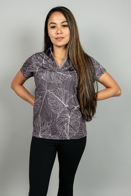 Brown/White Monstera (Women)