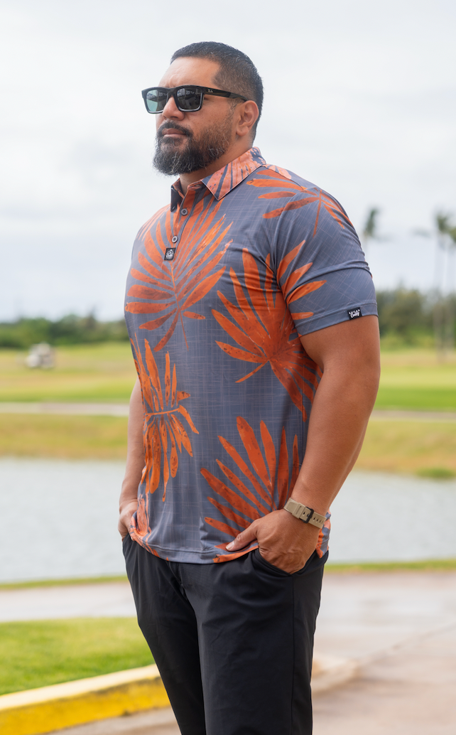 Orange/Gray Palm