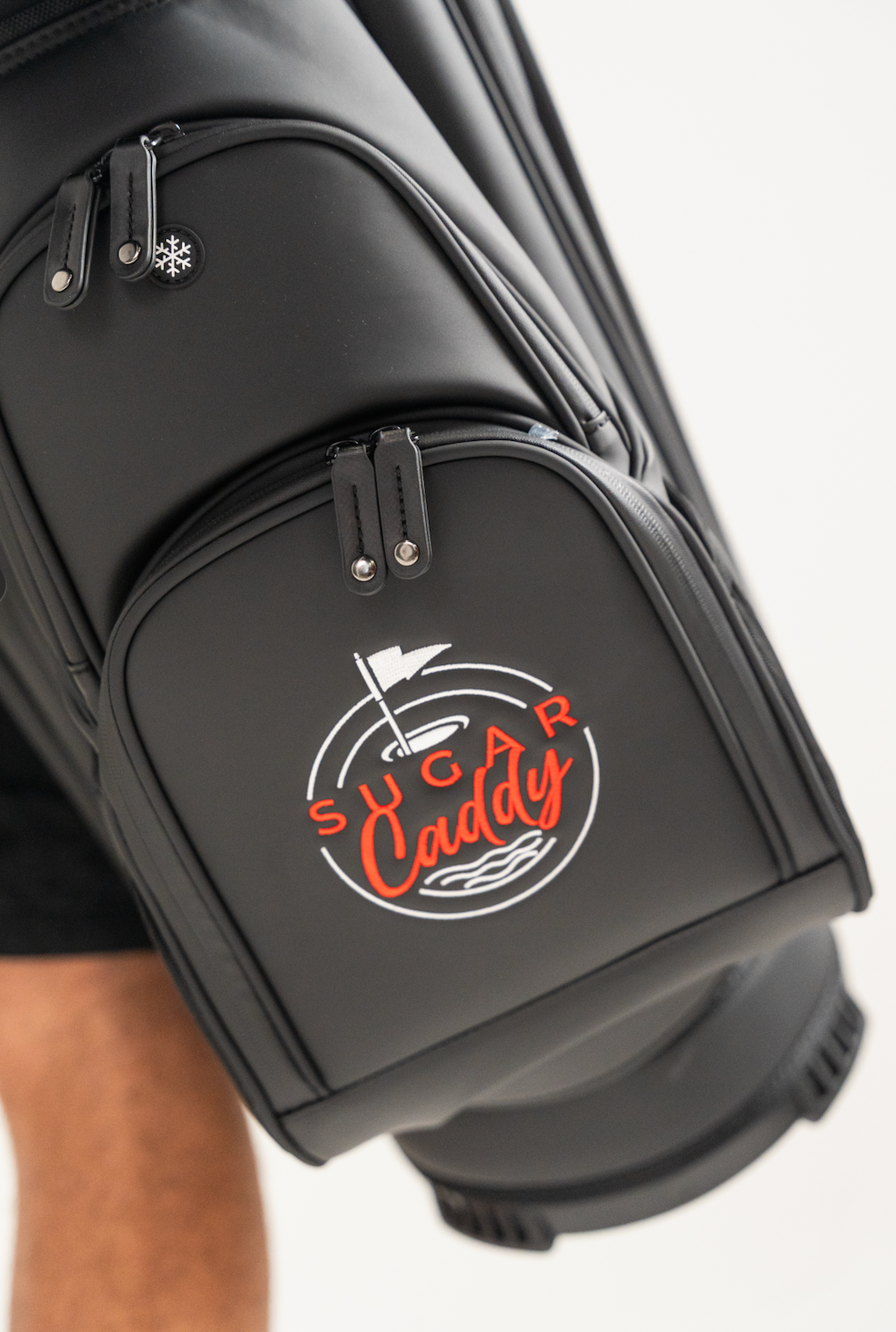 SC Black/Red Cart Bag