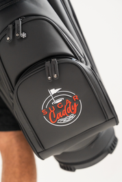 SC Black/Red Cart Bag