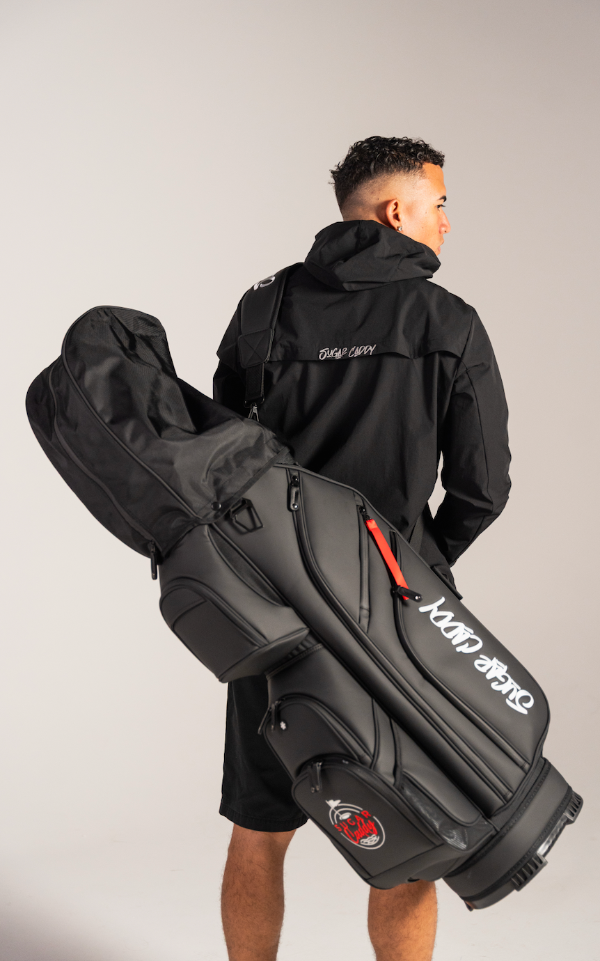 SC Black/Red Cart Bag