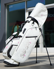 SC White/Pink Ilima Stand Bag