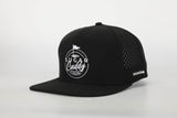 SC 7 Panel Black/White Snapback